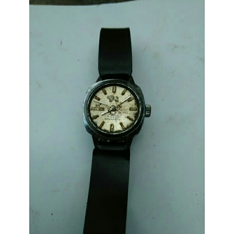 jam tangan nelson 17 jewels bahan mati off