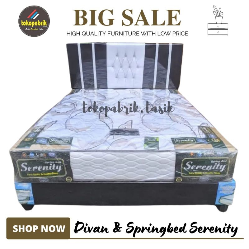 Springbed Serenity Kasur Spring Bed Serenity No. 2 Springbed 160x200