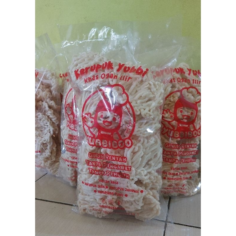 

Kerupuk sarden khas ogan ilir (Bantat)
