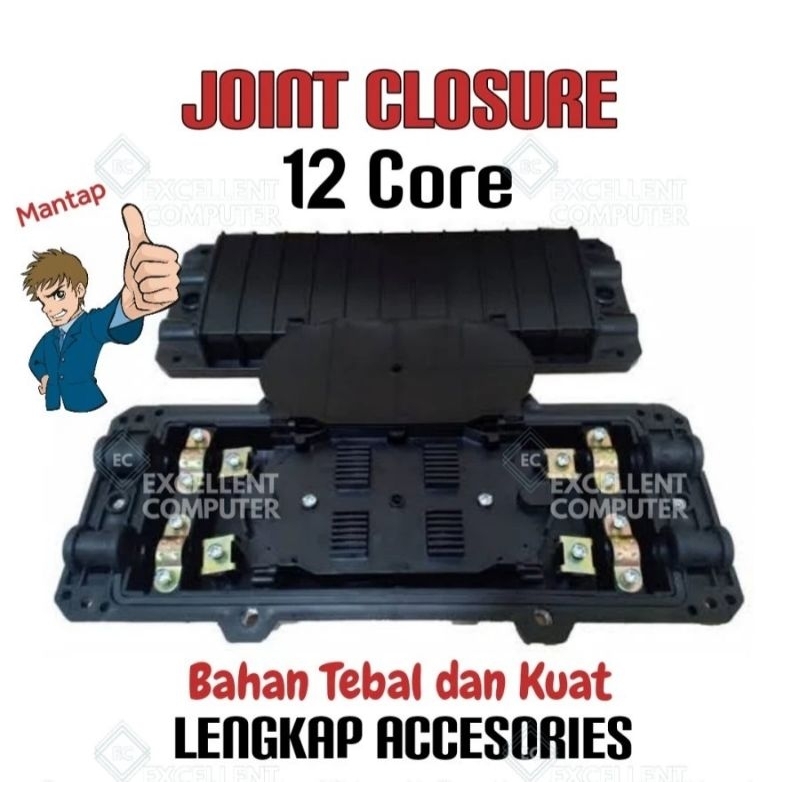 Joint Closure Mini 12 - 24 Core Fiber Optik