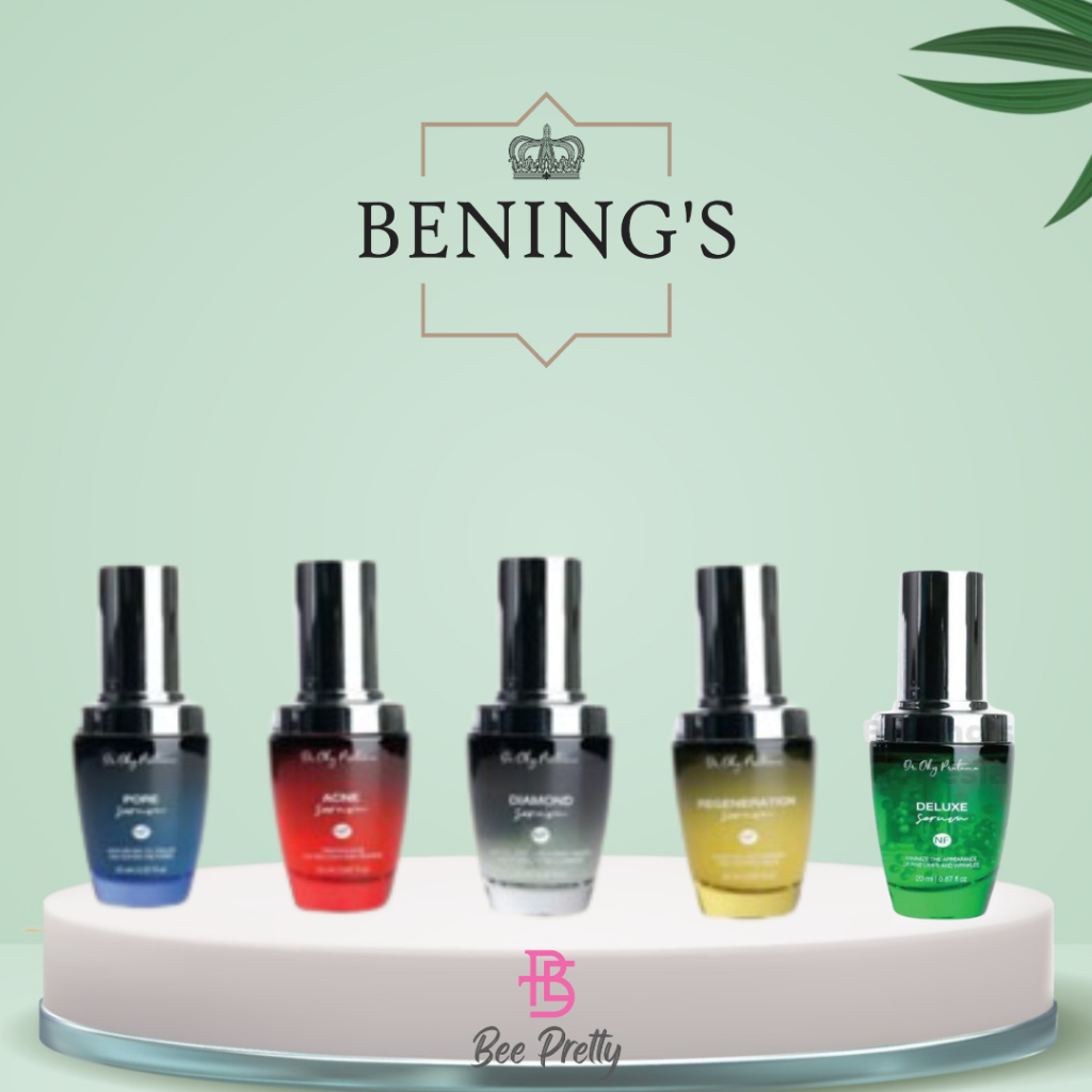 Bening's Clinic Serum / Diamond Serum / Pore Serum / Acne Serum / Deluxe Serum / Regeneration Serum