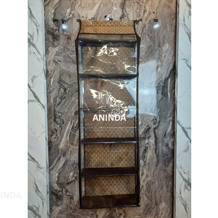 RAK TAS GANTUNG MOTIF GUCCI | RAK TAS GANTUNG POLOS | RAK  TAS JUMBO | RAK GANTUNG PORTABLE | RAK