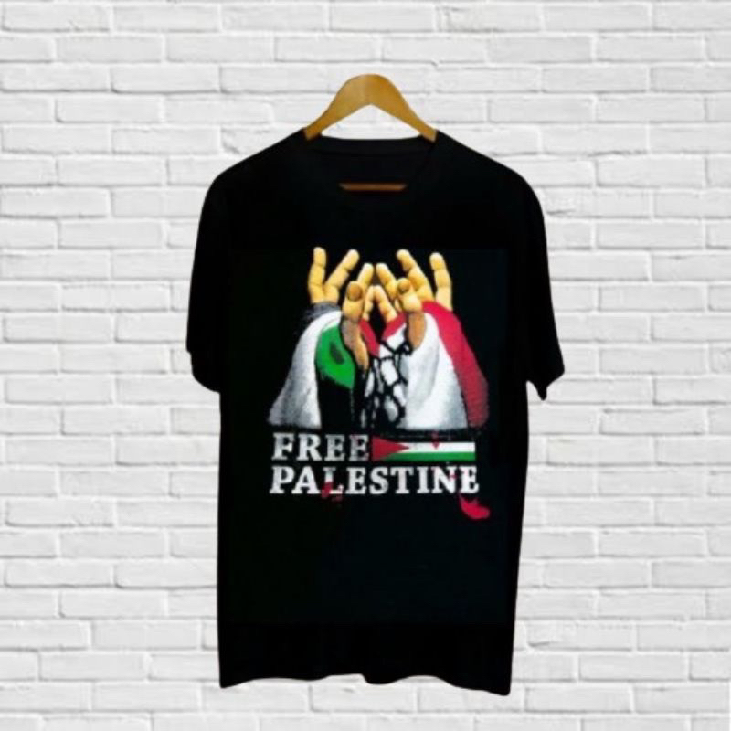 kaos save Palestina / baju distro Palestina / kaos couplean / kaos baru Palestina / kaos  bendera Pa