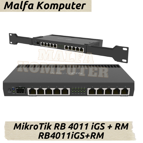 [Siap Kirim] NEW MIKROTIK RB 4011 iGS+RM like new (bekas seperti baru)