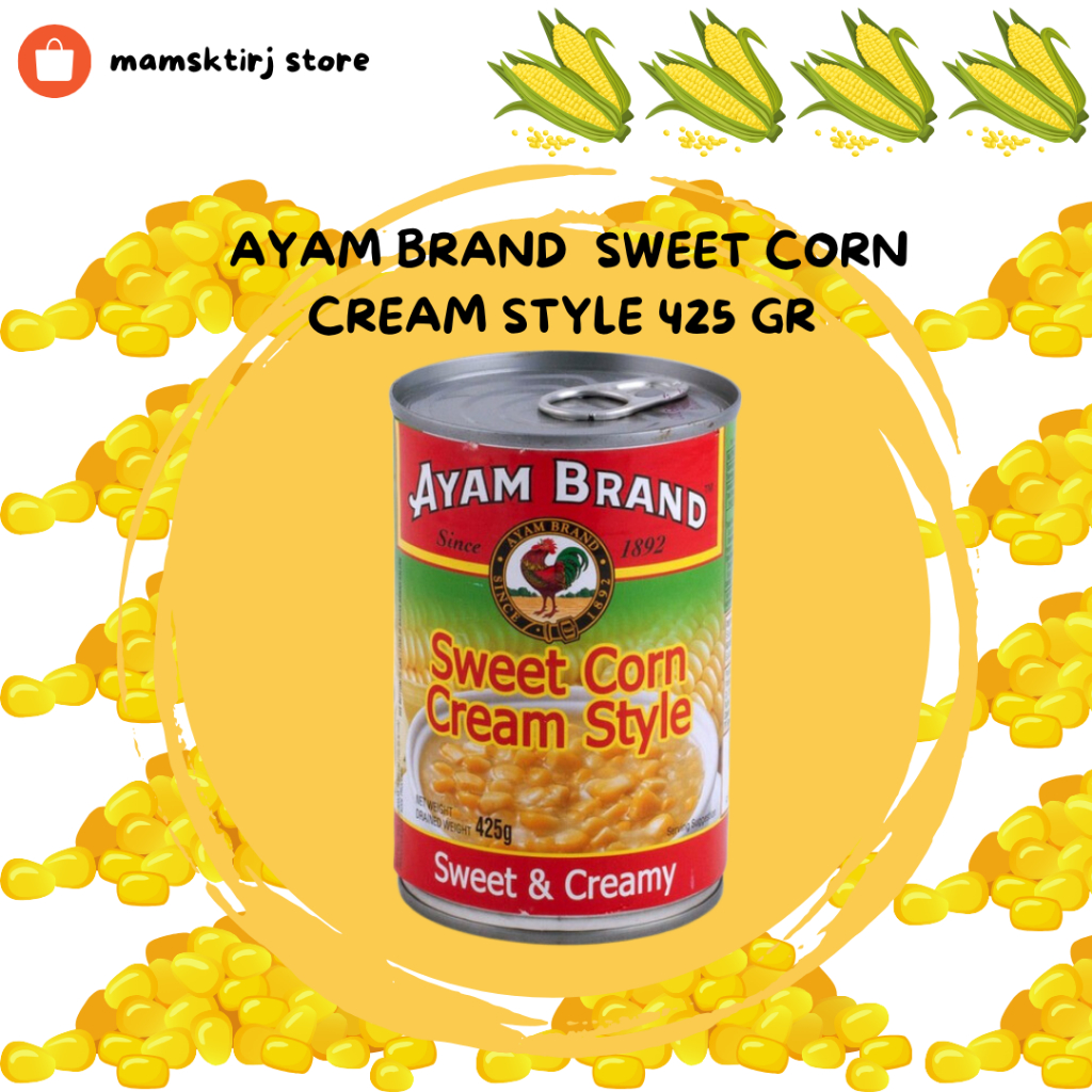 

AYAM BRAND SWEET CORN CREAM STYLE 425 GR