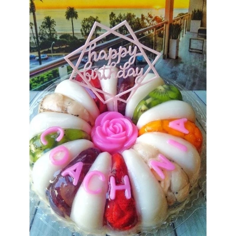 

puding buah mix uk loyang 24 free fla 250cc