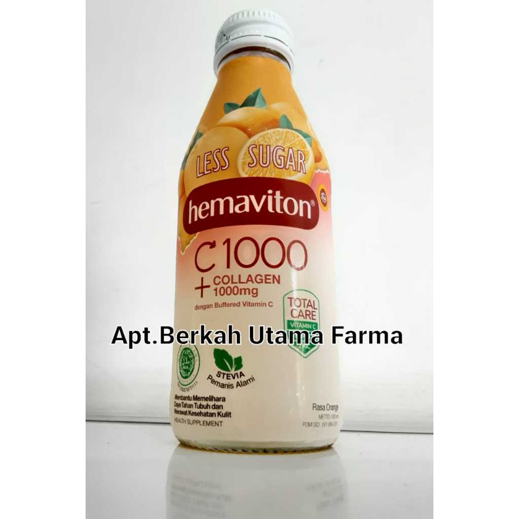 Hemaviton C 1000+ Collagen Less Sugar 150 ml