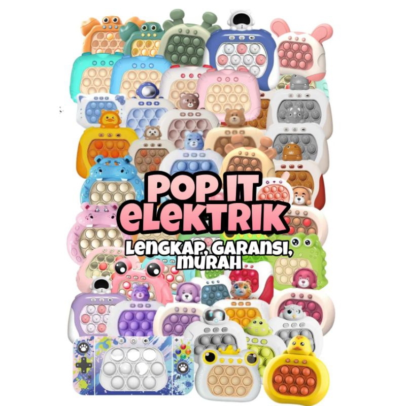 MAINAN ANAK POP IT ELEKTRONIK / POP IT MURAH
