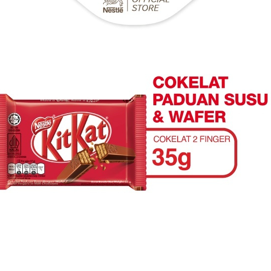 

Dijual Murah Nestle KITKAT Coklat Wafer 4F 35g