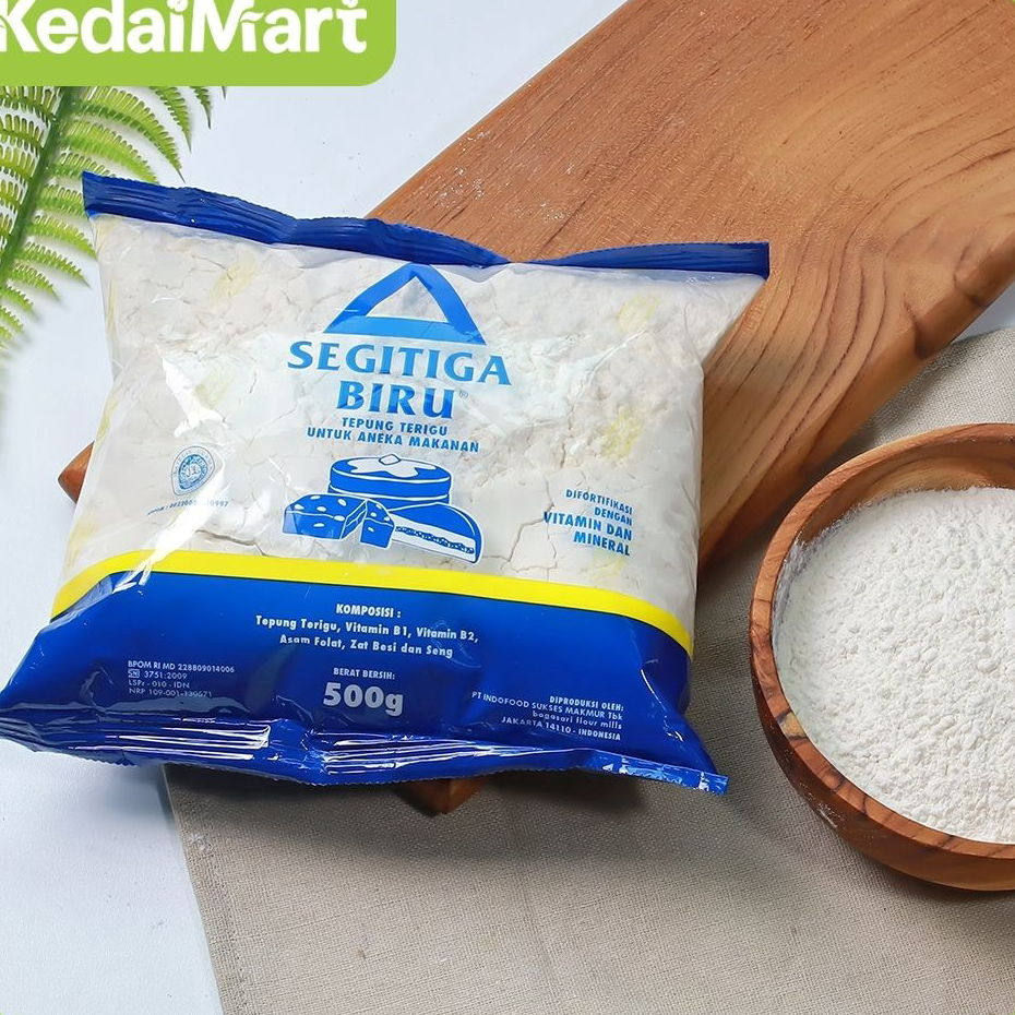 

Ready Tepung Terigu Segitiga Biru 500 Gram Terkini