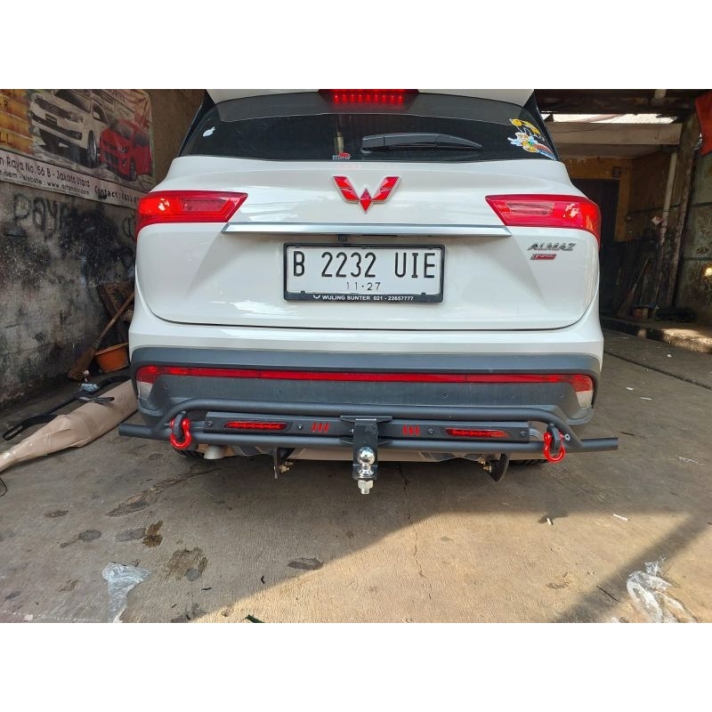 Towing Belakang Wuling Almaz Cobra Bumper Belakang Wuling Almaz Cobra Besi Sevencode