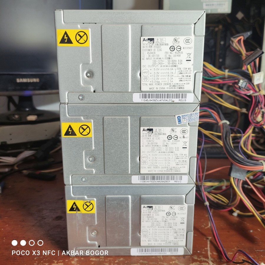 PSU Power Supply built up Acbel