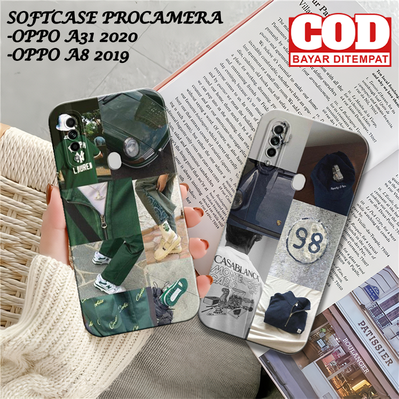 Softcase Oppo A31 2020 / Oppo A8 2019 Pro Camera - Casing Oppo A31 2020 - Silicon Oppo A31 2020 - Pe
