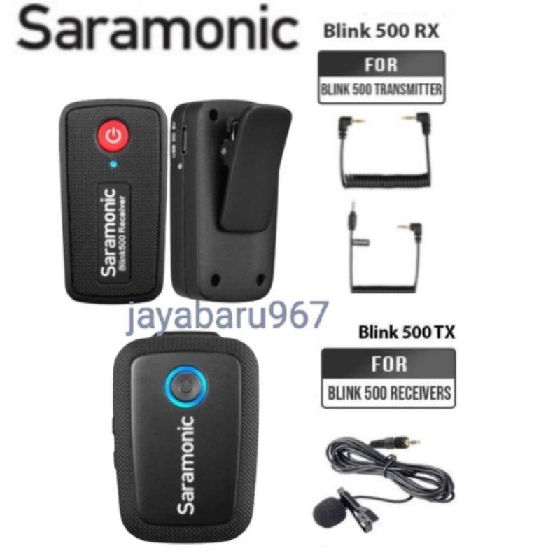 Saramonic Blink 500 TX &amp; RX Wireless Clip On Transmitter Receivers