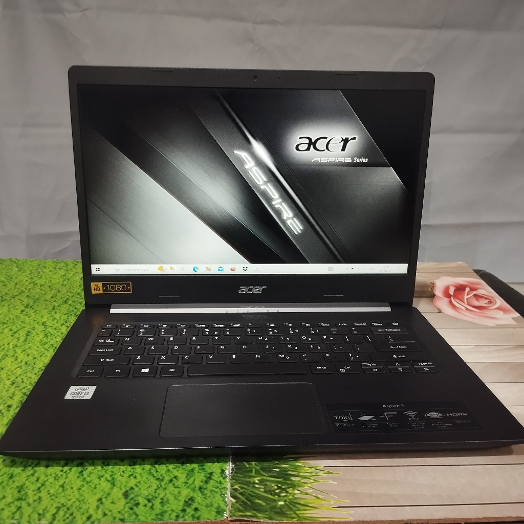 Acer Aspire 5 A514-53 Core i3 gen 10 RAM 4GB HDD 1TB bisa tambah SSD 14in Slim FHD Mulus