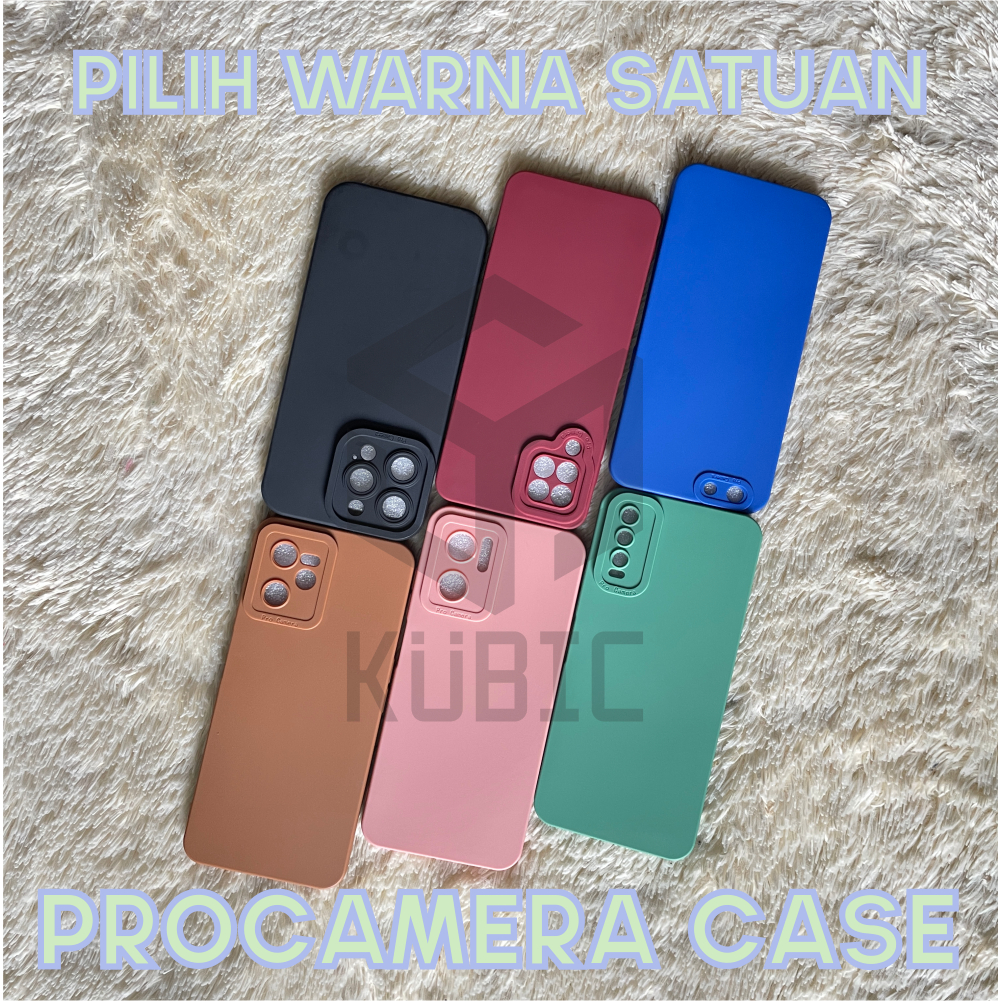 (Bisa Pilih Warna Satuan) Case Pro Camera Macaron Softcase Infinix 11 11S 11 NFC 11 PRO 12 ZERO 8 Ze