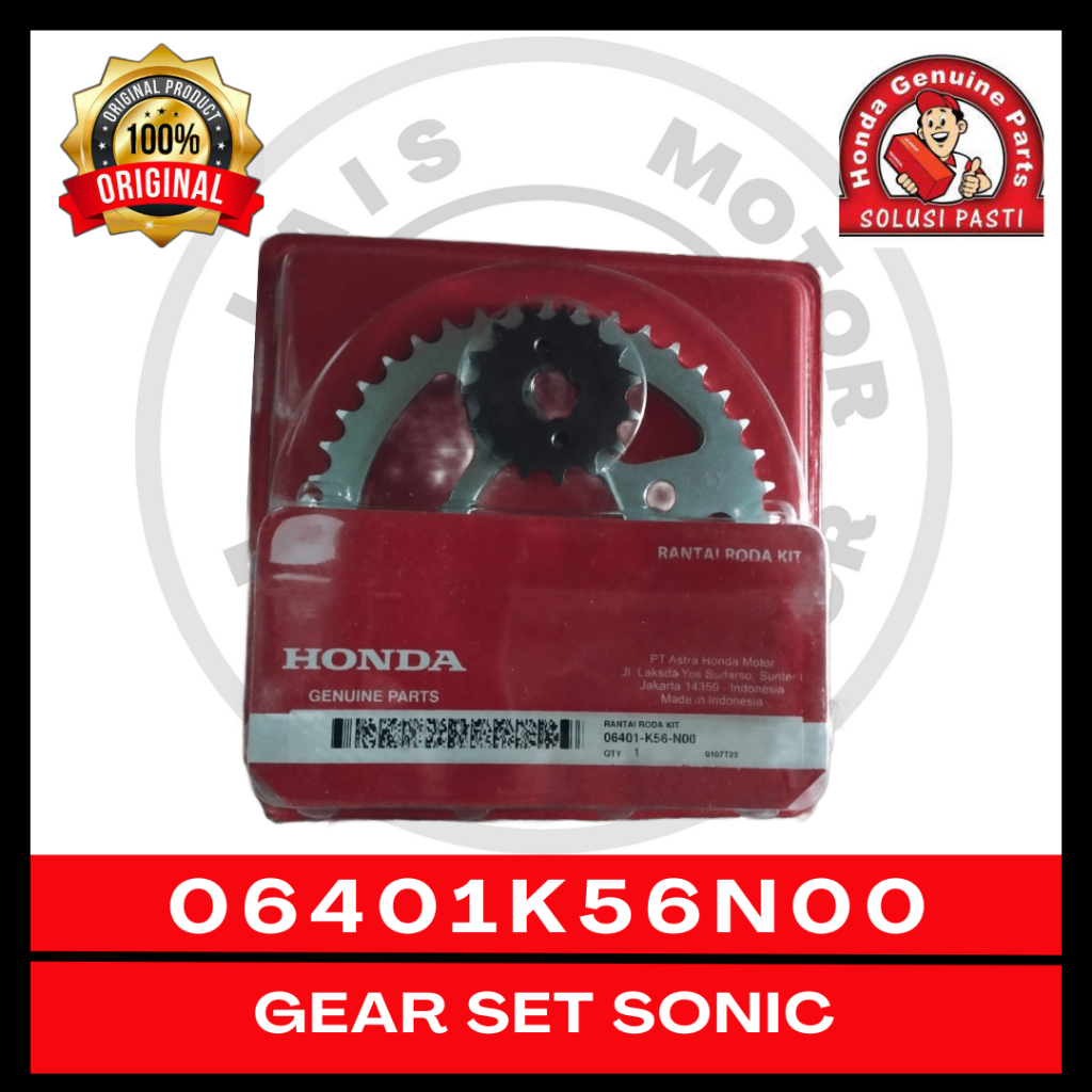 Gear Set K56N00 Sonic 06401K56N00 ORI AHM