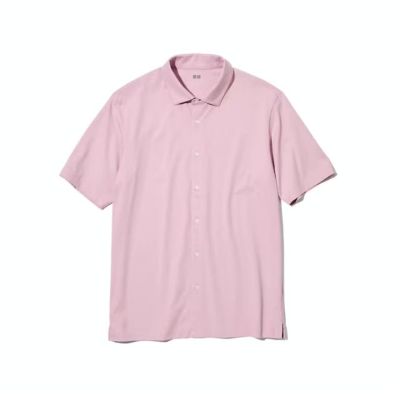 Uniqlo Airism Kemeja Lengan Pendek Polo Shirt