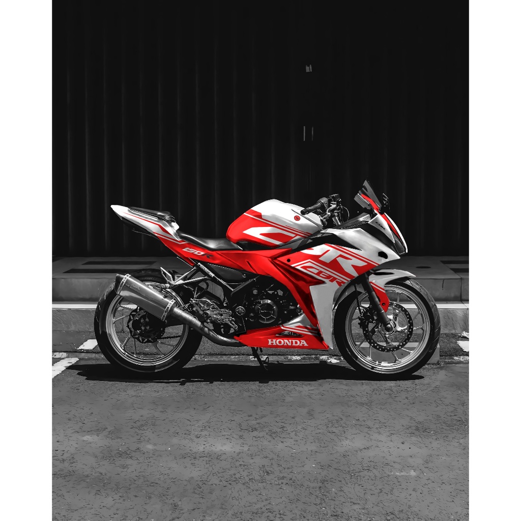 decal sticker cbr 150 r facelift custom tangki cbr 250