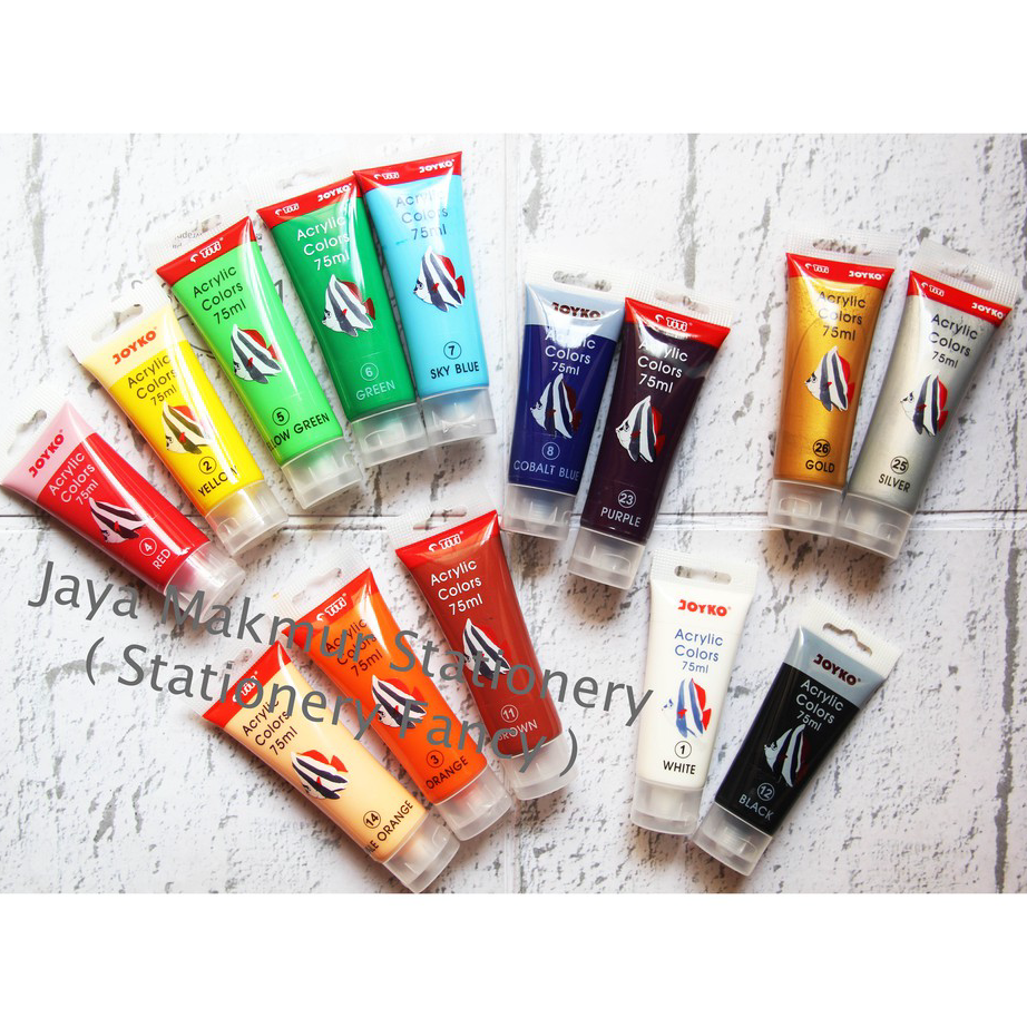 

Best Seller Cat acrylic akrilik titi tube 75 ml