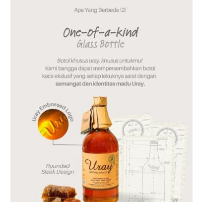 

Baru Madu Uray Raw Honey 875 gr (875 ml) Madu Murni Sehat Madu Hutan Madu Asli Madu Uray (Raw Honey)