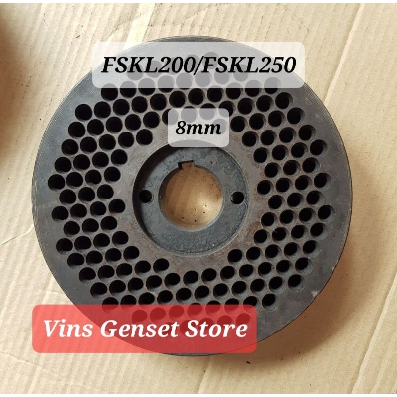 Filter Saringan Cetakan Mesin Pakan Pelet 8mm FSKL200/FSKL250