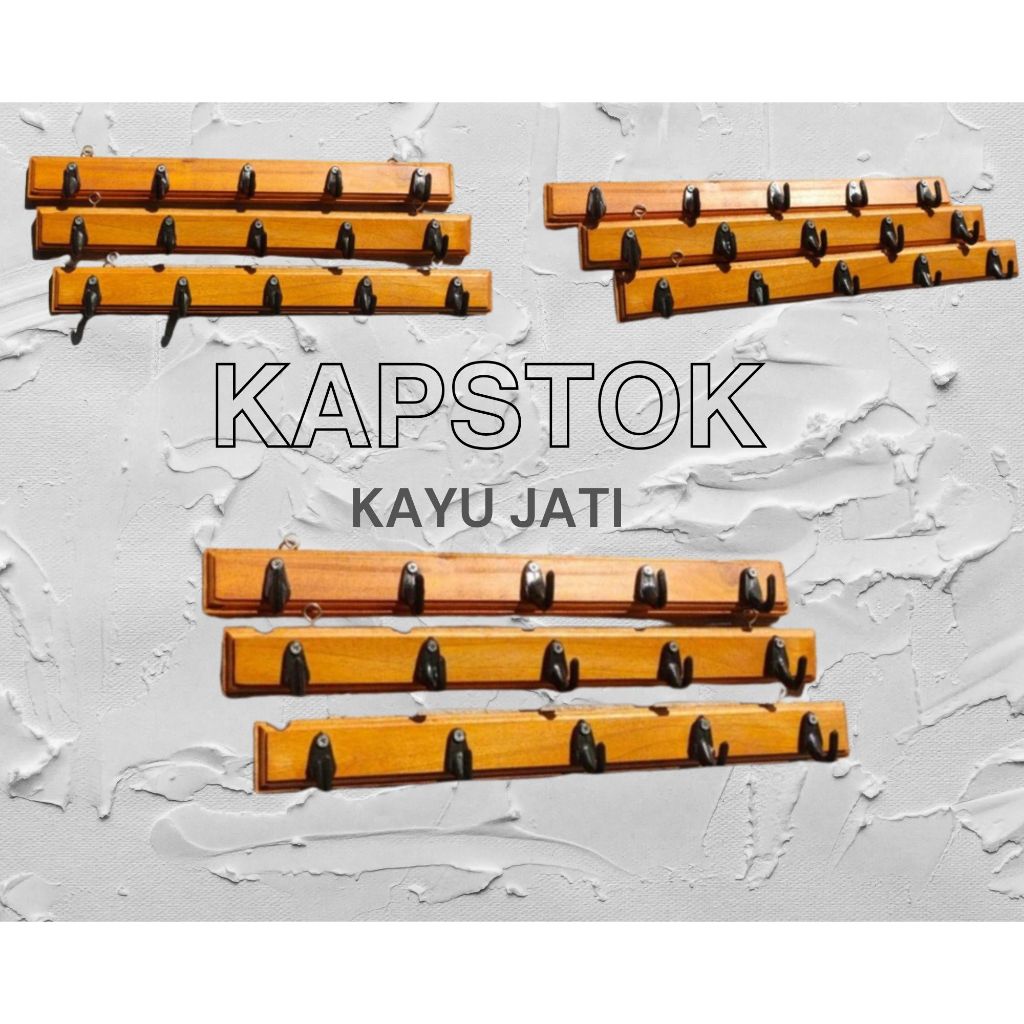 Gantungan Baju kayu Jati//Kapstok  Kayu Jati