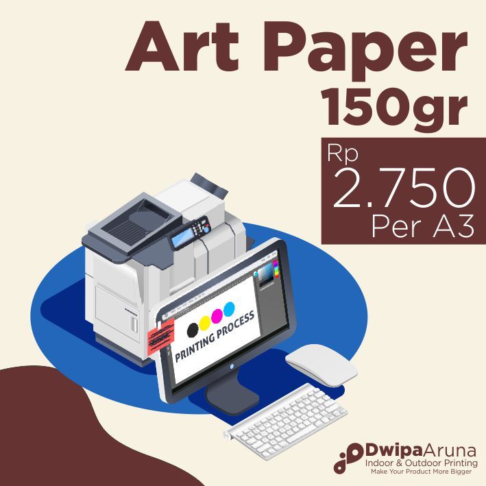 

Art Paper, Flyer, Brosur, Poster, Undangan Termurah Bandung - AP 150