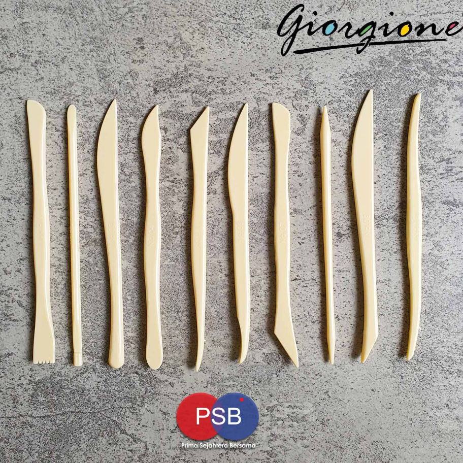 

Terlaku. Giorgione Mini Modelling Clay Tool / Pottery Tool / Alat Clay