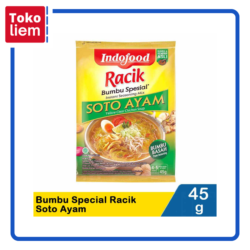 

Indofood Bumbu Spesial Racik Soto Ayam 45G