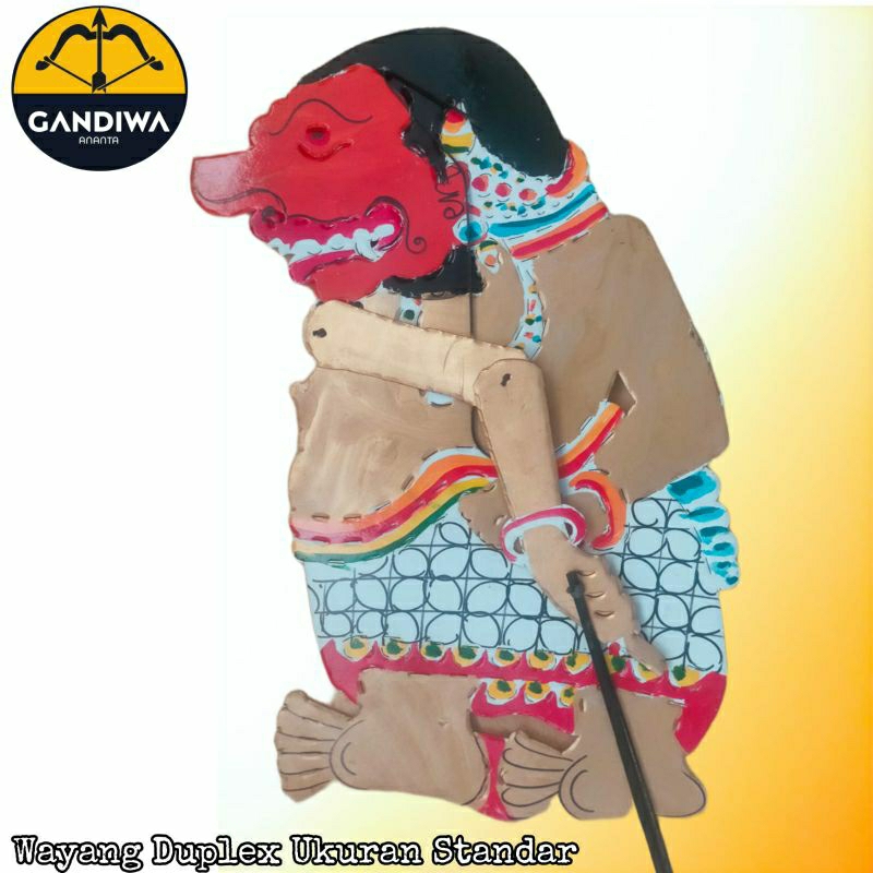 wayang kolobendono bahan kertas duplex