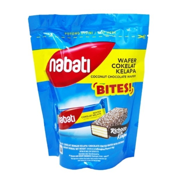 

Nabati richoco wafer klapa 11x6 gr