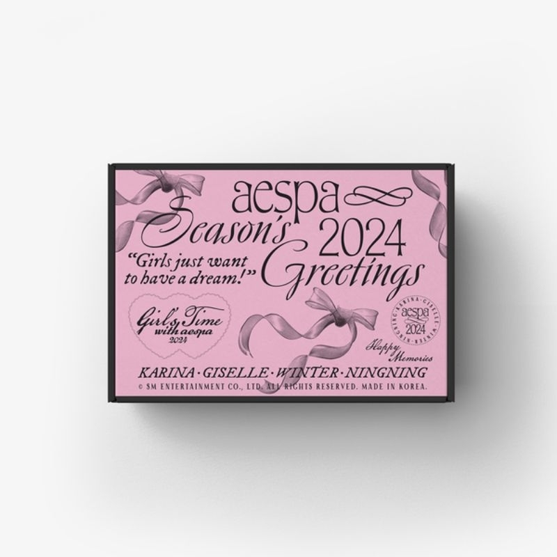 [EARLYPO] AESPA 2024 SEASON'S GREETINGS // SEASONS GREETINGS AESPA / AESPA SEASONS GREETINGS / ALBUM