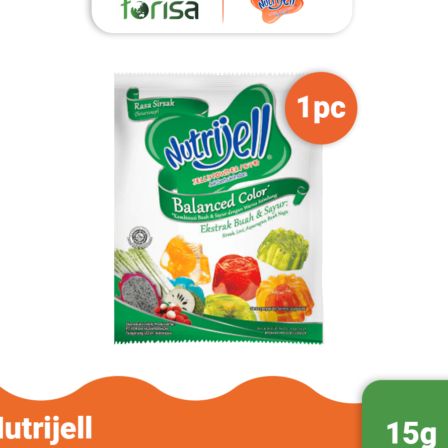 

Paling Popular Nutrijell Balanced Color Rasa Sirsak 15 gr Ready Stock