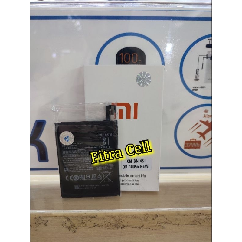 Battery Baterai Xiaomi Redmi Note 6 Pro BN48 BN-48 Original