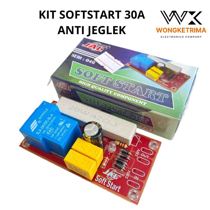 KIT SOFTSTART SLOWSTART 30A ANTI JEGLEK