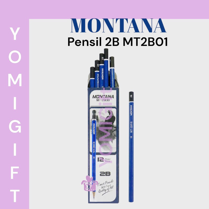 

MONTANA PENSIL 2B MT2B01 / PENSIL MONTANA MURAH