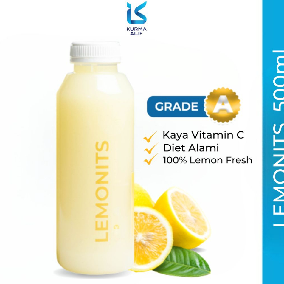 

Best Sari Lemon Asli Lemonits 500 ml Original Minuman Diet Alami Detox Sehat