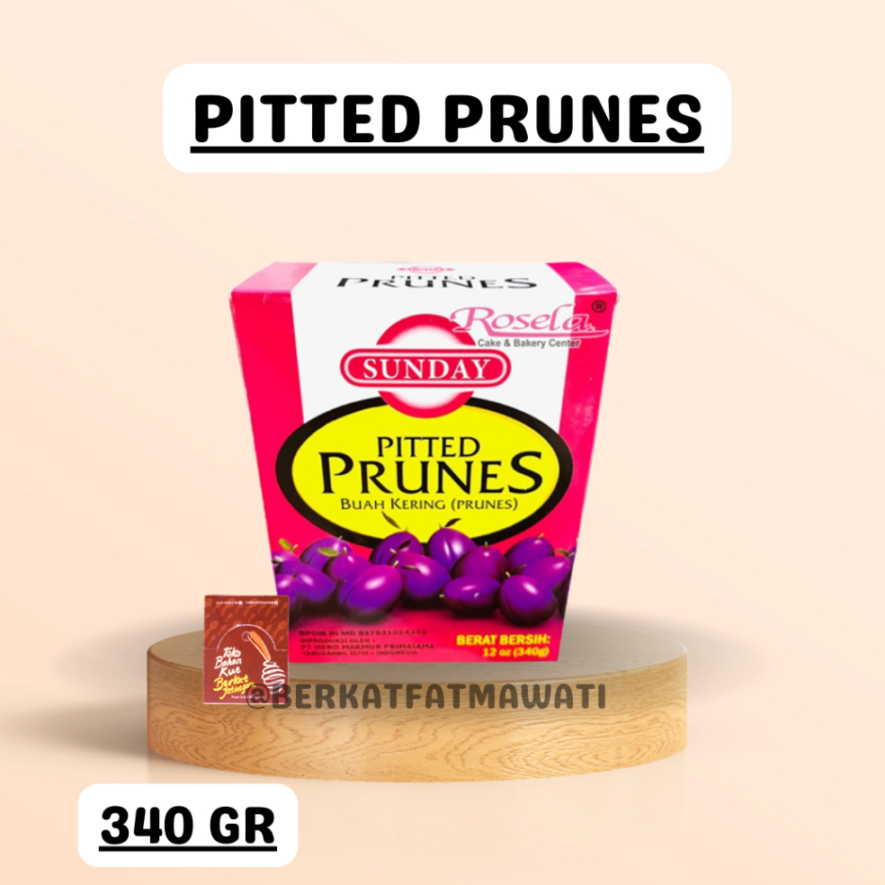 

⚡Cuci gudang⭐ PITTED PRUNES 340 GR / PRUNES / BUAH PLUM KEMASAN