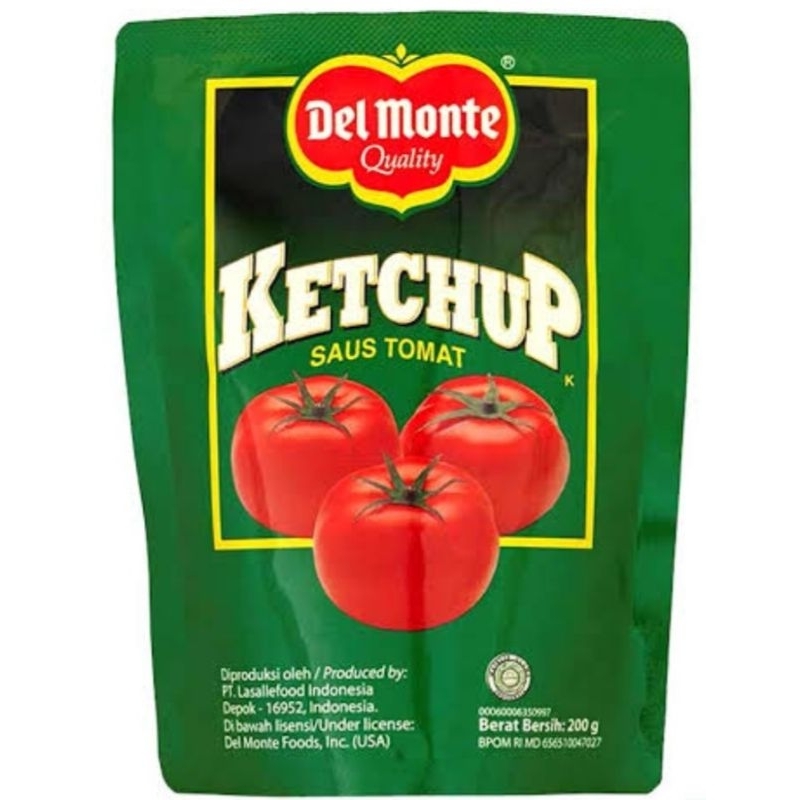 

Saus Tomat Delmonte 200gr