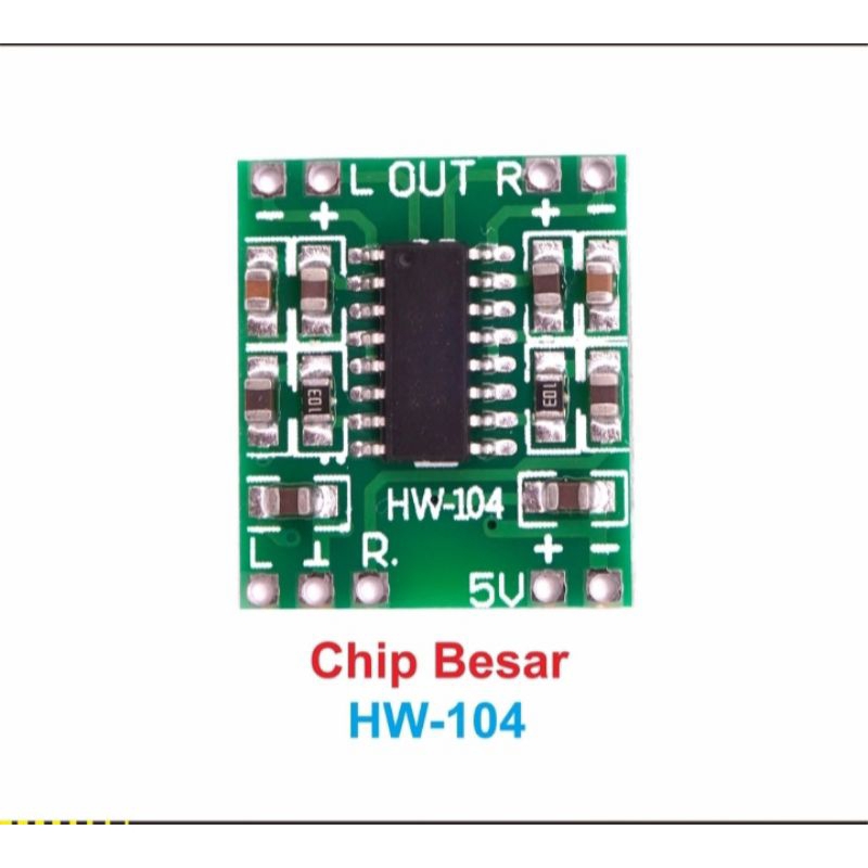 AMPLI MINI PAM 8403 class D cip besar