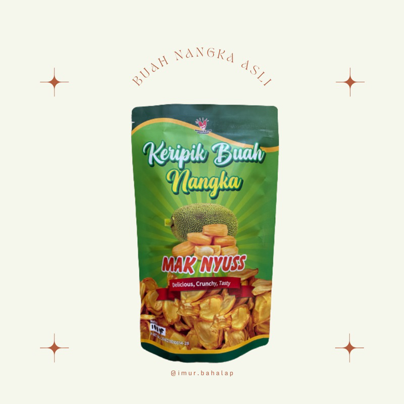 

Cemilan Keripik Buah Nangka Asli Renyah Tanpa Pengawet