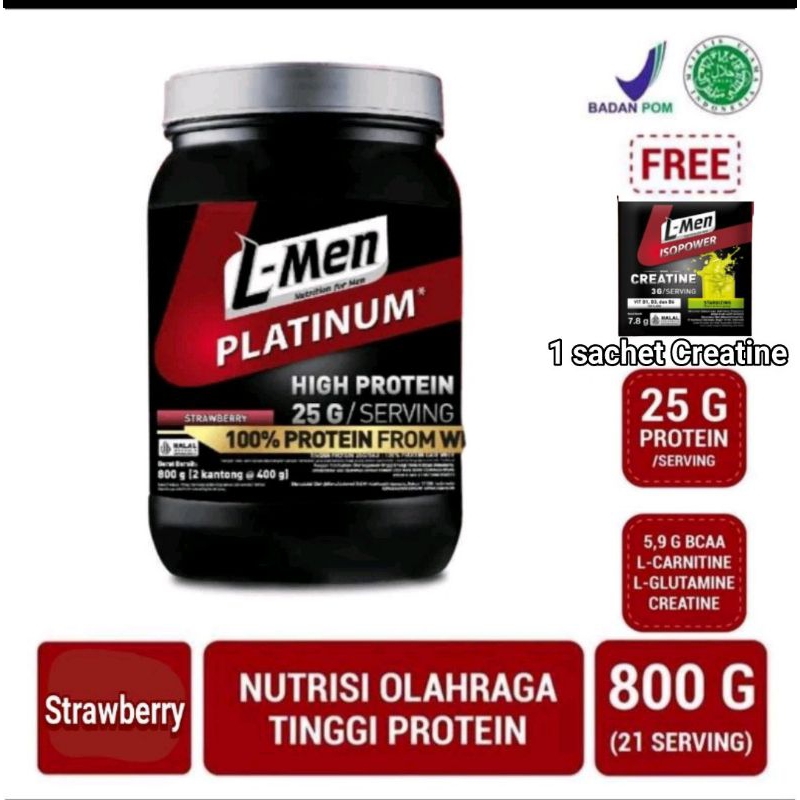 l-men platinum whey protein