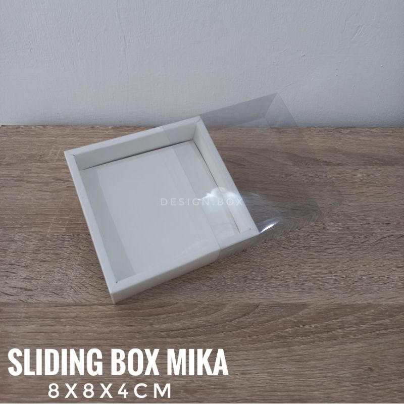 

SLIDING BOX MIKA 8X8X4CM