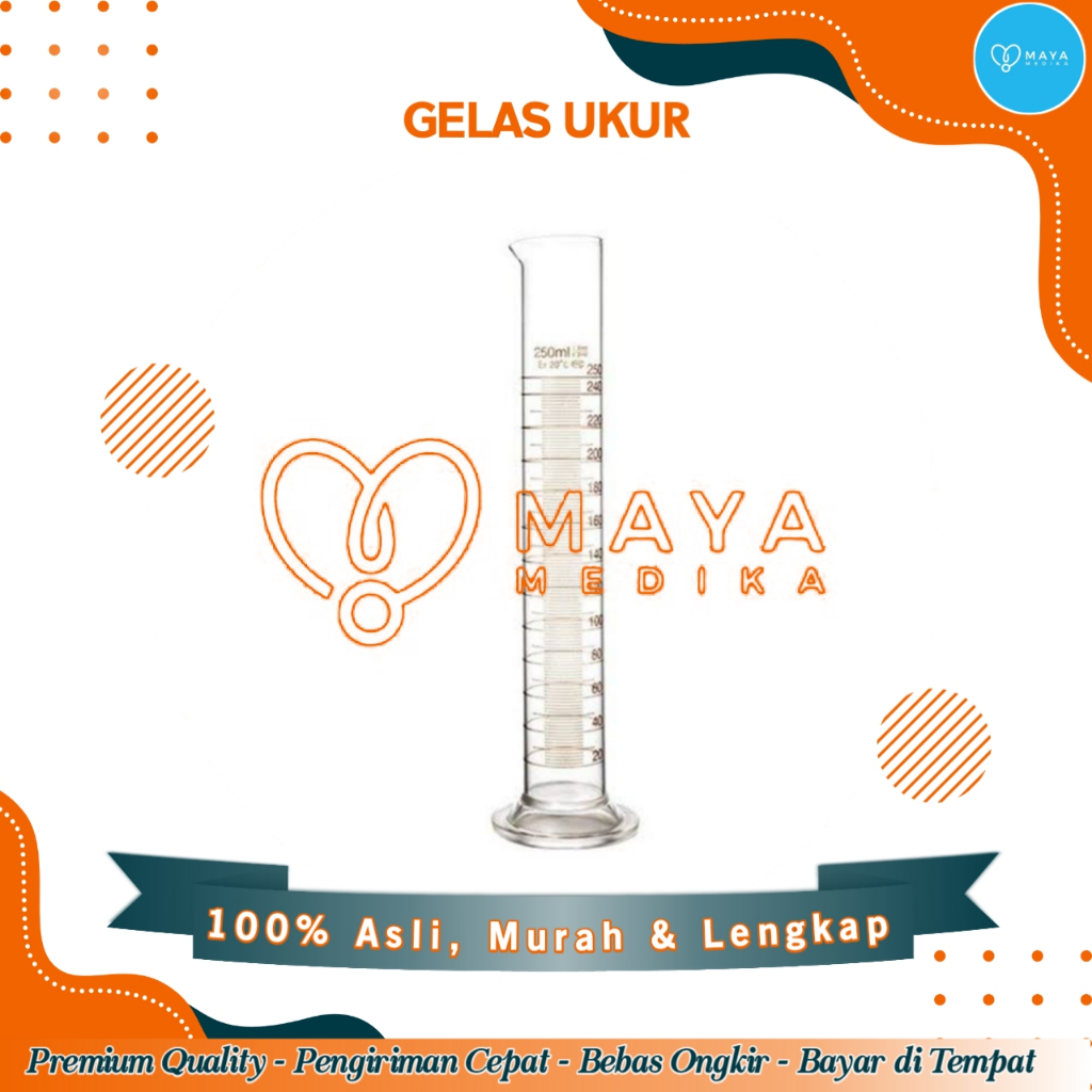 Gelas Ukur Iwaki 5 Cc - 100 Cc
