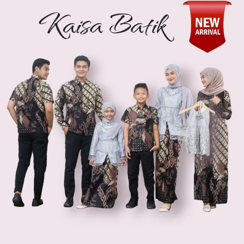 Baju batik kebaya keluarga ibu bapak anak cowok cewek seragam pernikahan kondangan lamaran tunangan 