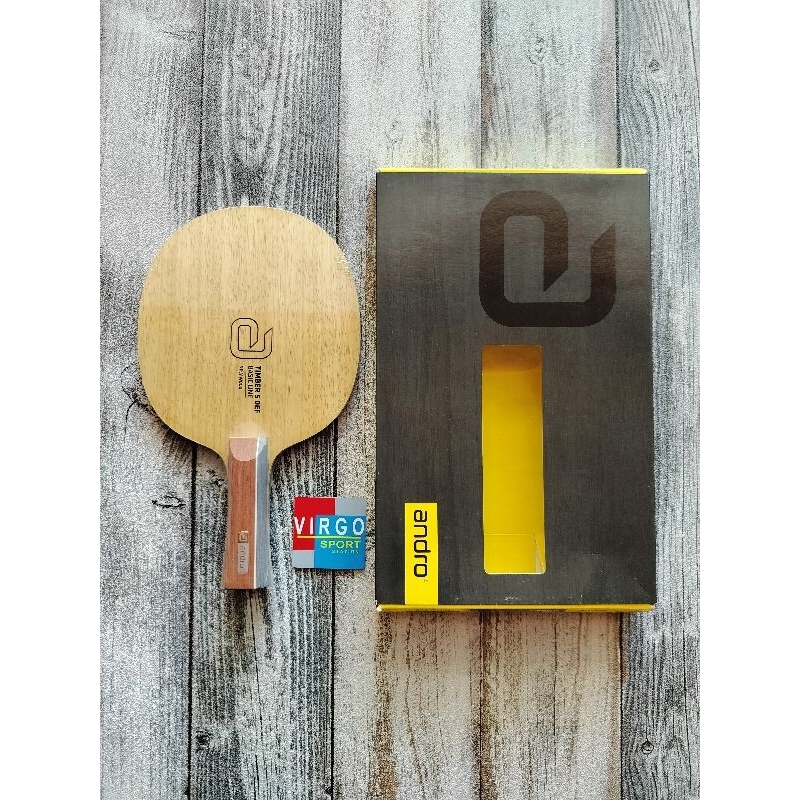 Andro Timber 5 Defence kayu bat bet pingpong 100%Original
