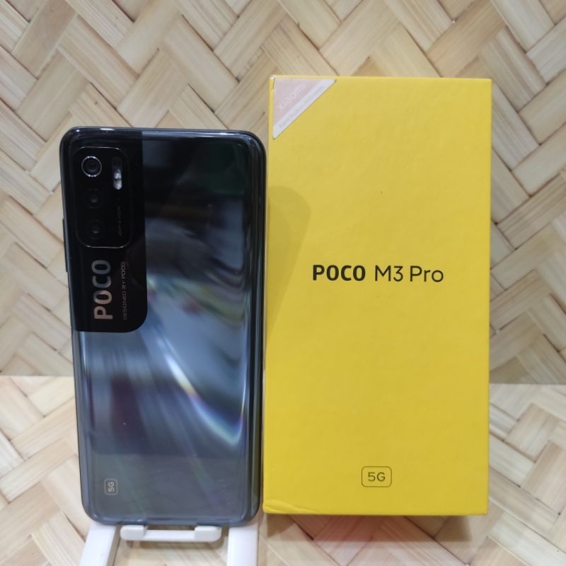 Xiaomi POCO M3 pro 5G Ram 6/128 GB 4/64 GB Handphone Second Fullset original Bergaransi