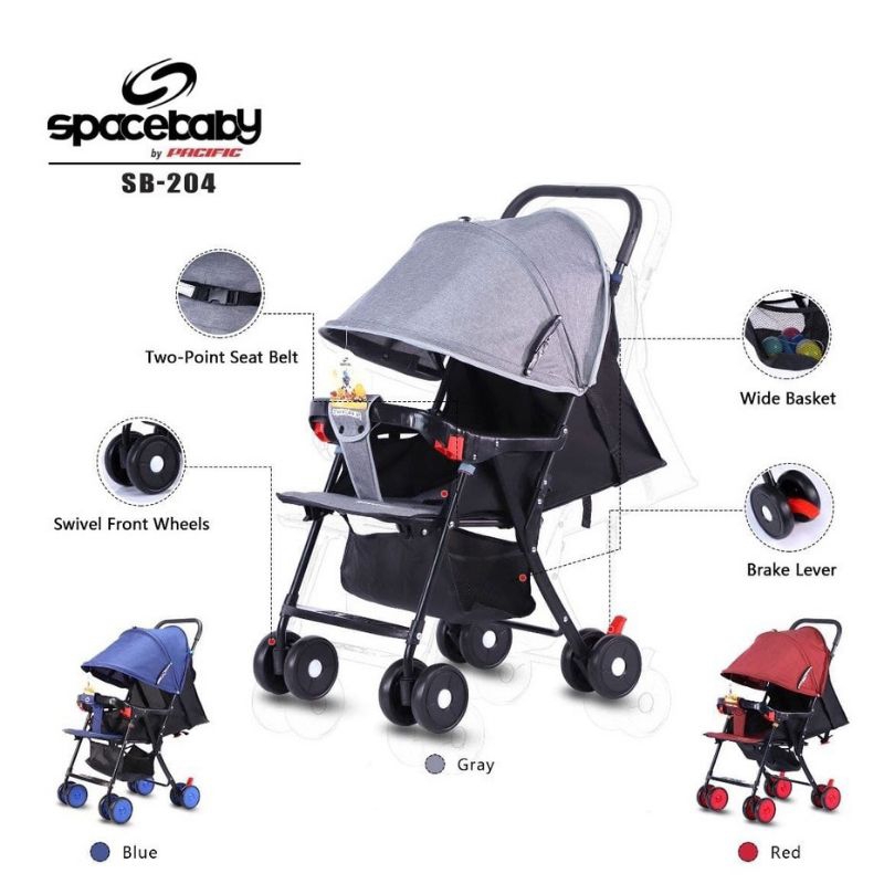 Kereta Dorong Bayi SpaceBaby-204