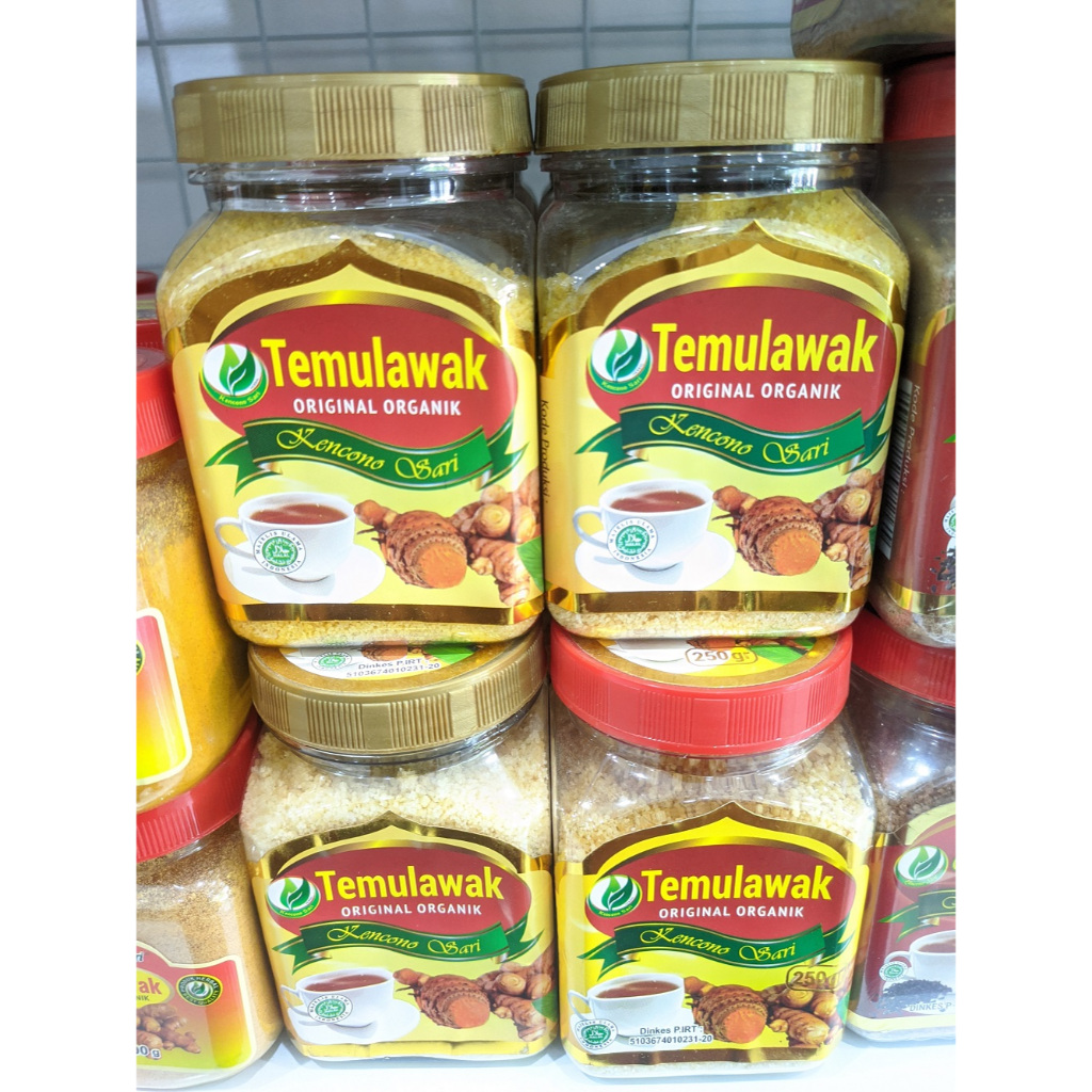 

Temulawak Bubuk Organik Kencono Sari Asli Original 100 gr dan 250 gr